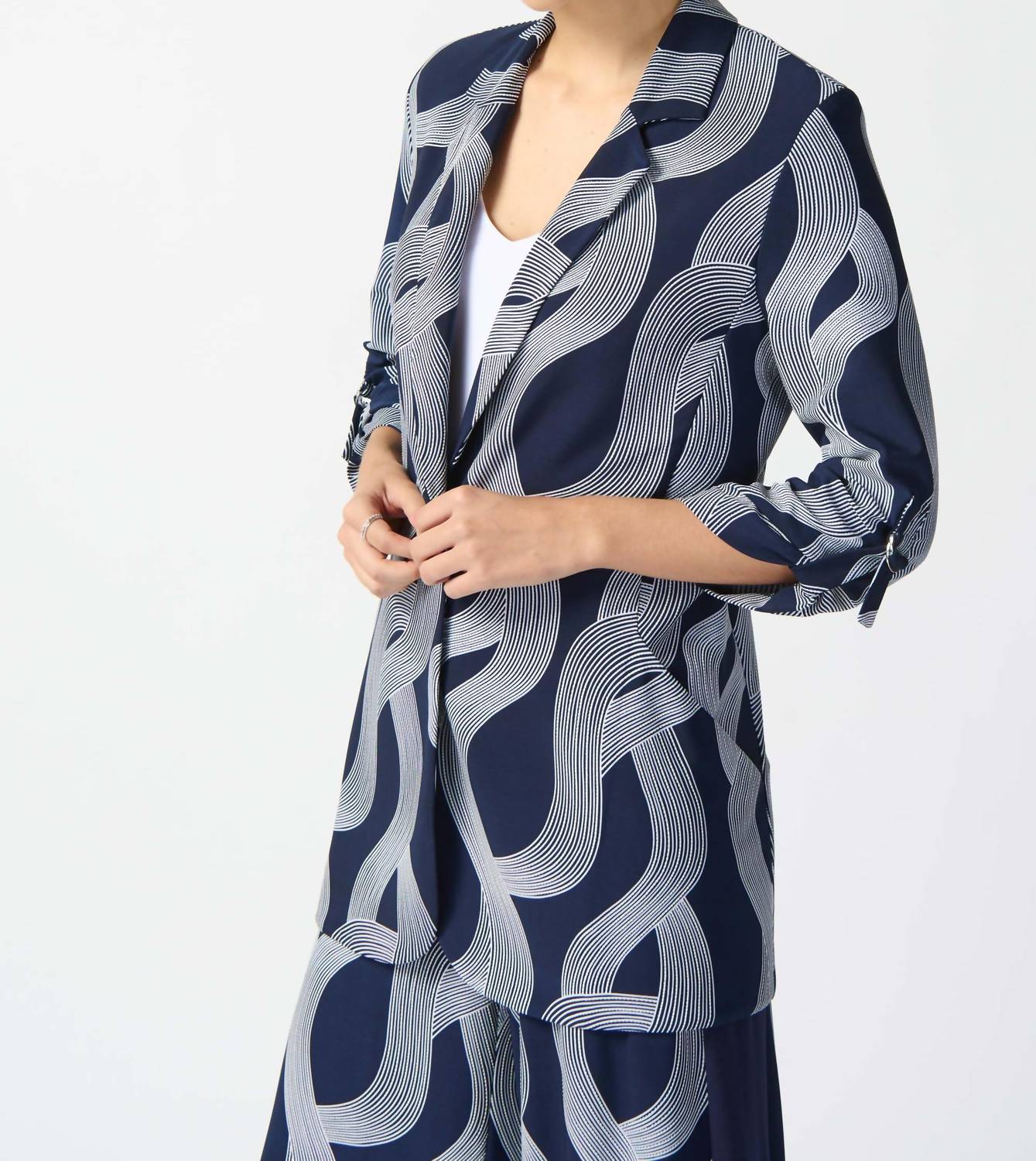 Chaqueta color azul
