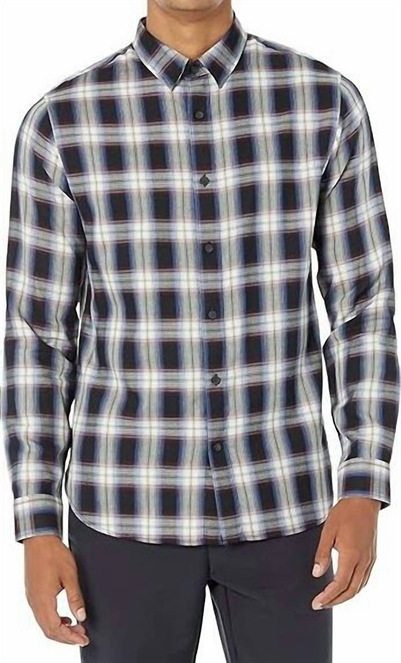 Camisa de hombre a cuadros