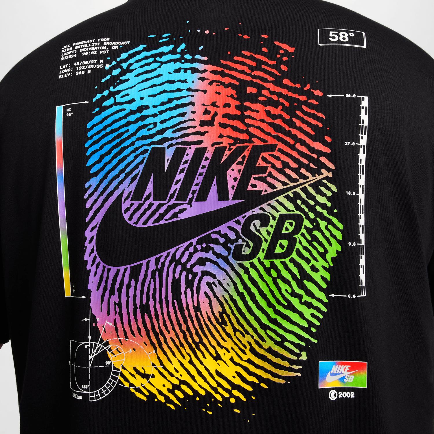 Camiseta color negro