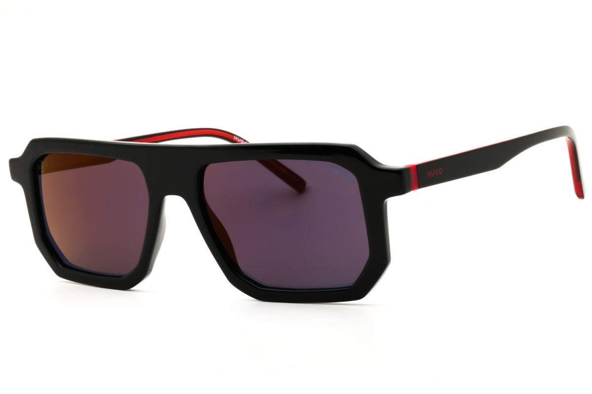 Gafas color negro y rojo