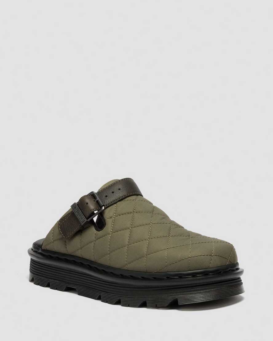 Zapatos destalonados de lona con plataforma