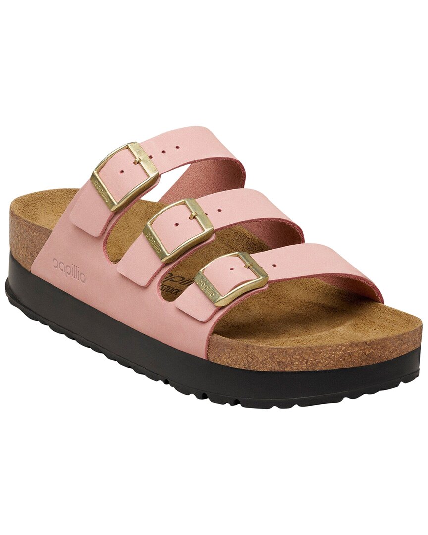 Sandalias de cuero con plataforma