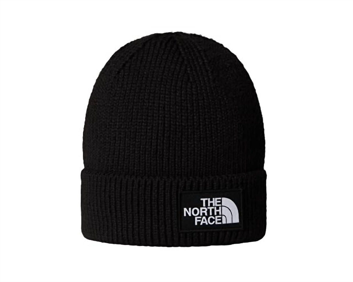 Gorro tejido unisex color negro