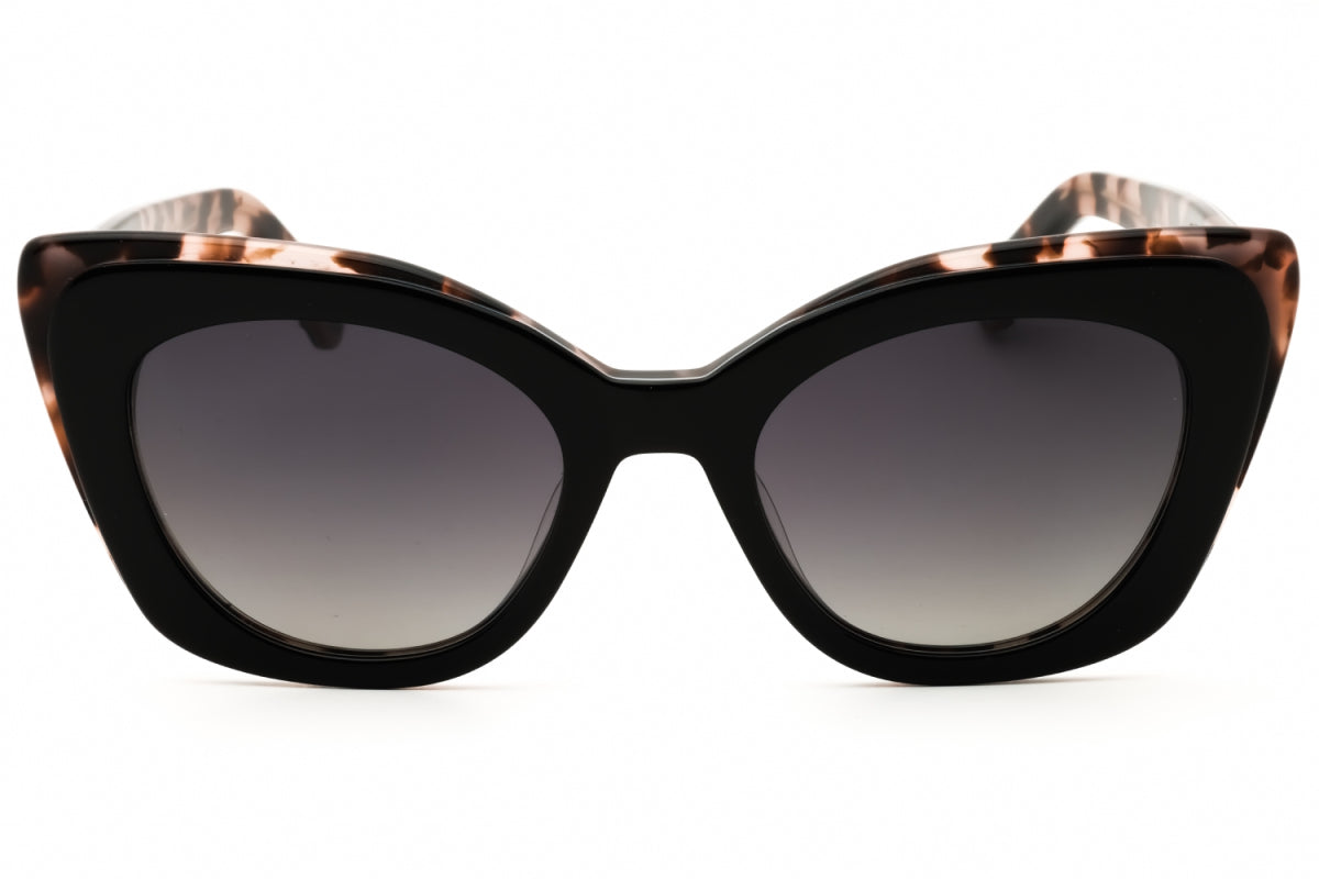 Gafas con lentes polarizados color negro y gris y rosado