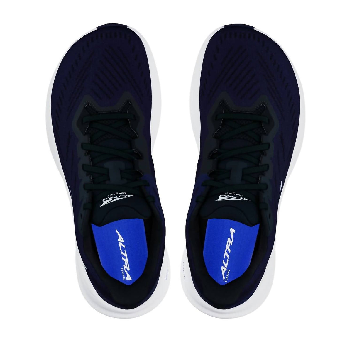 Tenis para correr de hombre color azul marino y negro