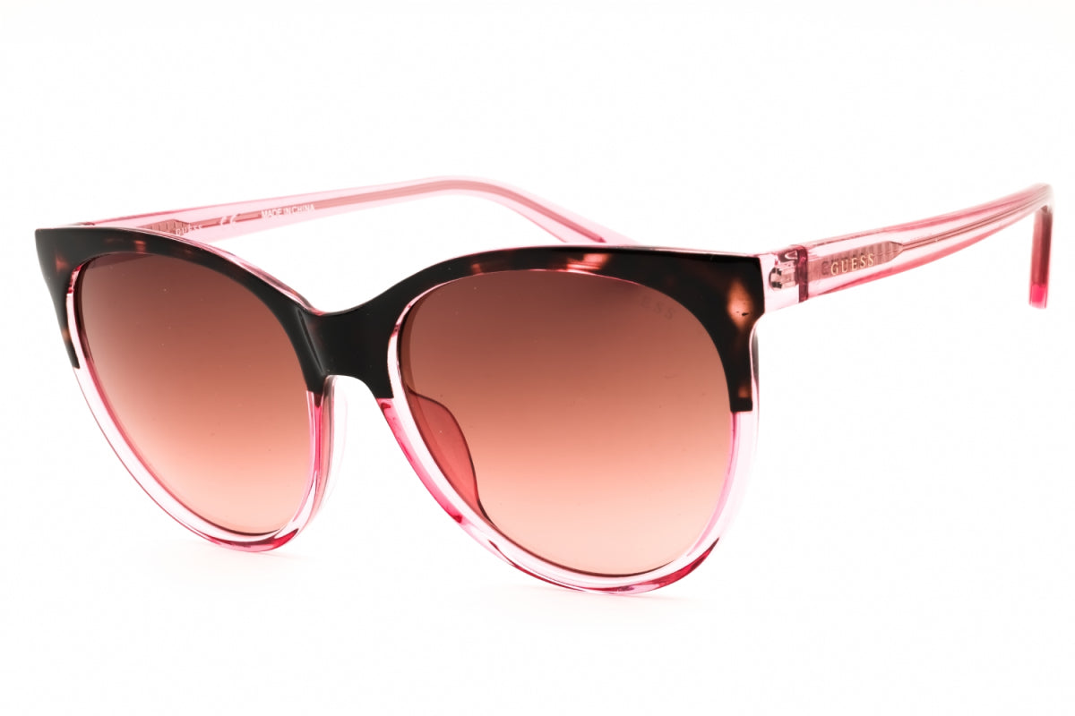 Gafas color rosado y vinotinto
