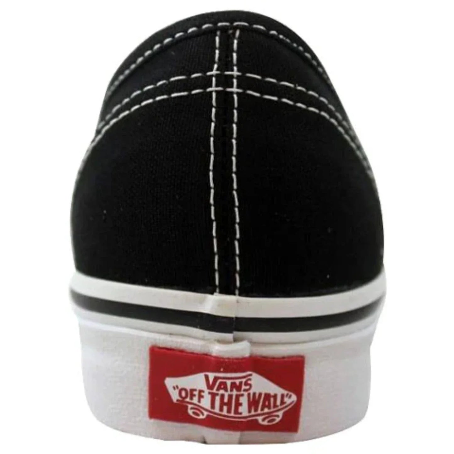 Tenis de hombre de lona color negro y blanco