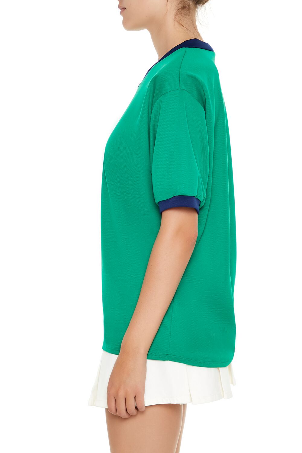 Camiseta con cuello en V