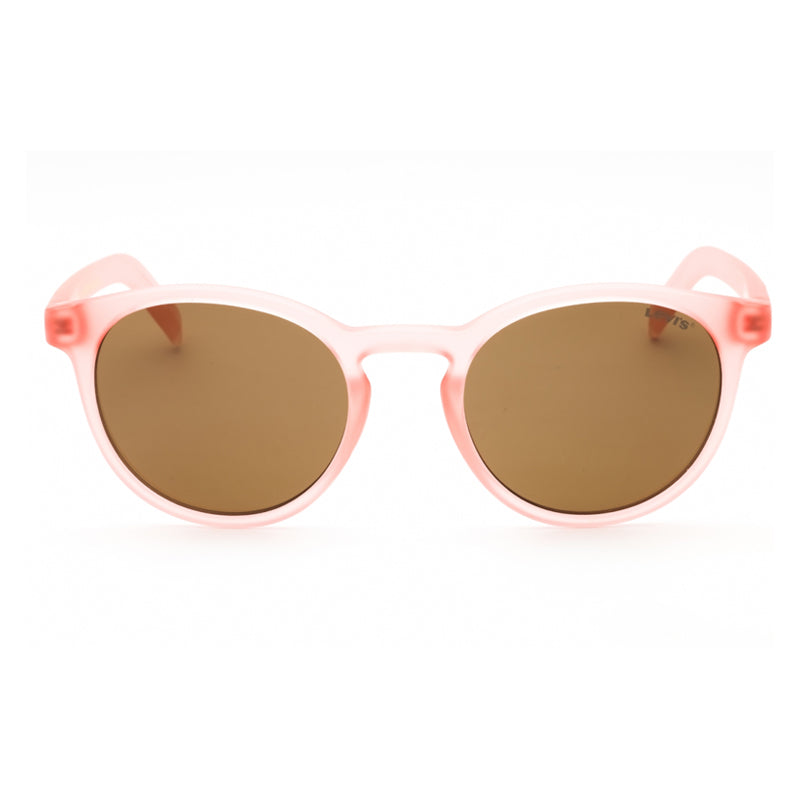Gafas color café y rosado