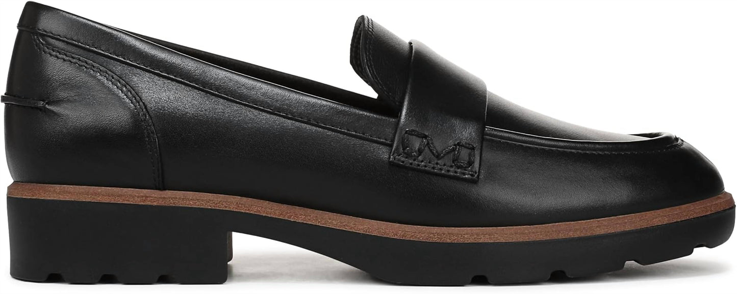 Mocasines de mujer color negro