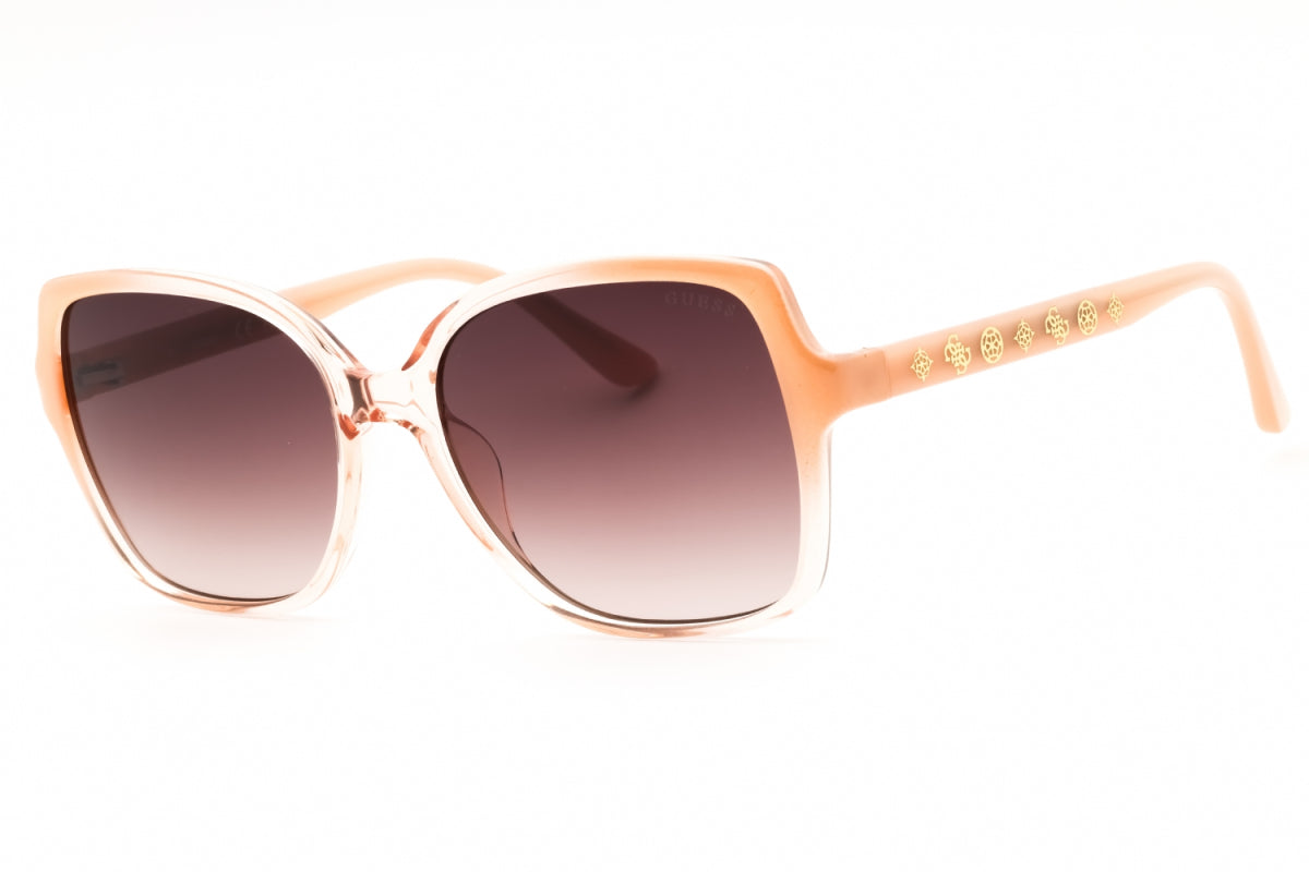 Gafas color café y marfil