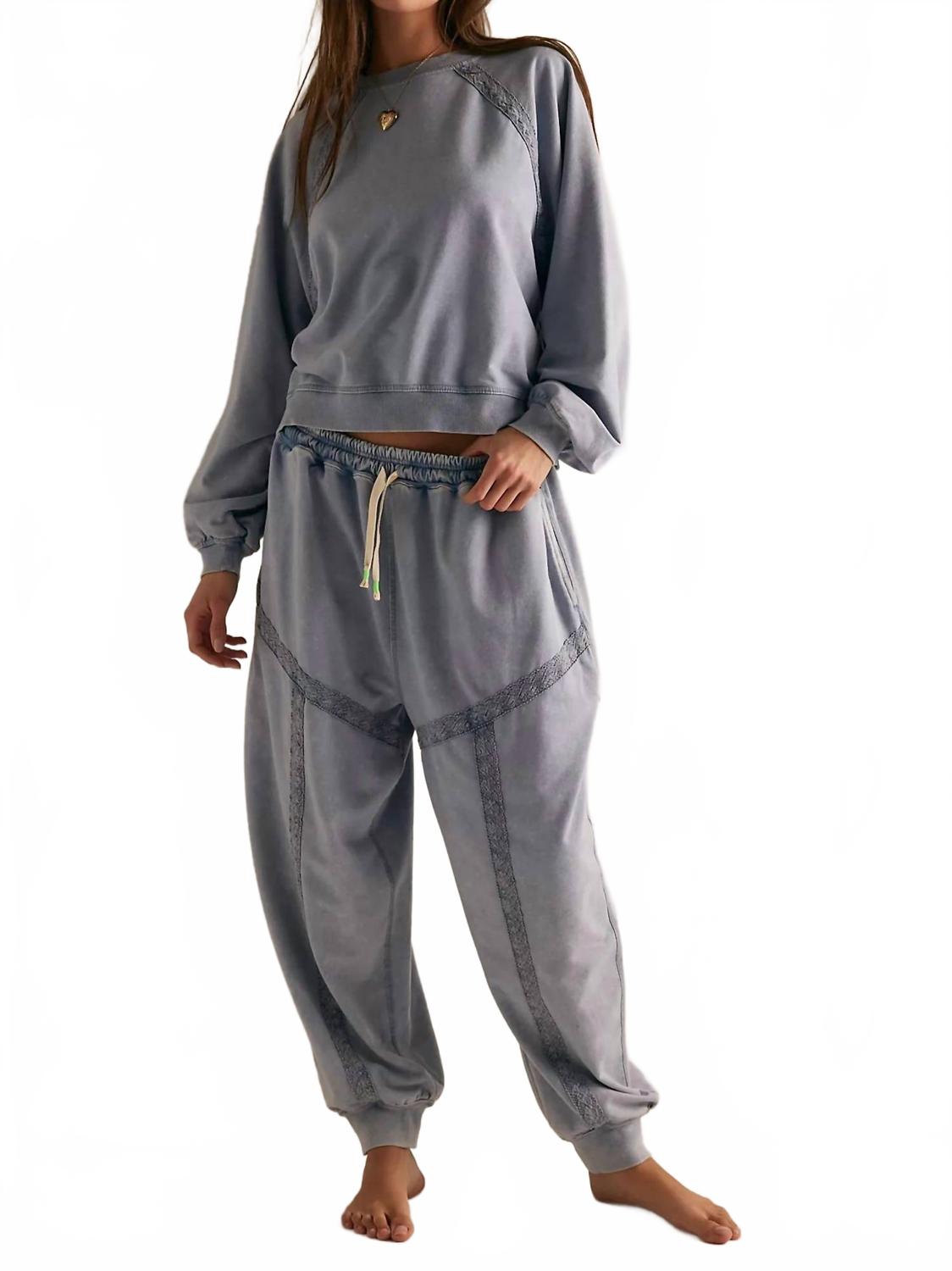 Pijama color azul