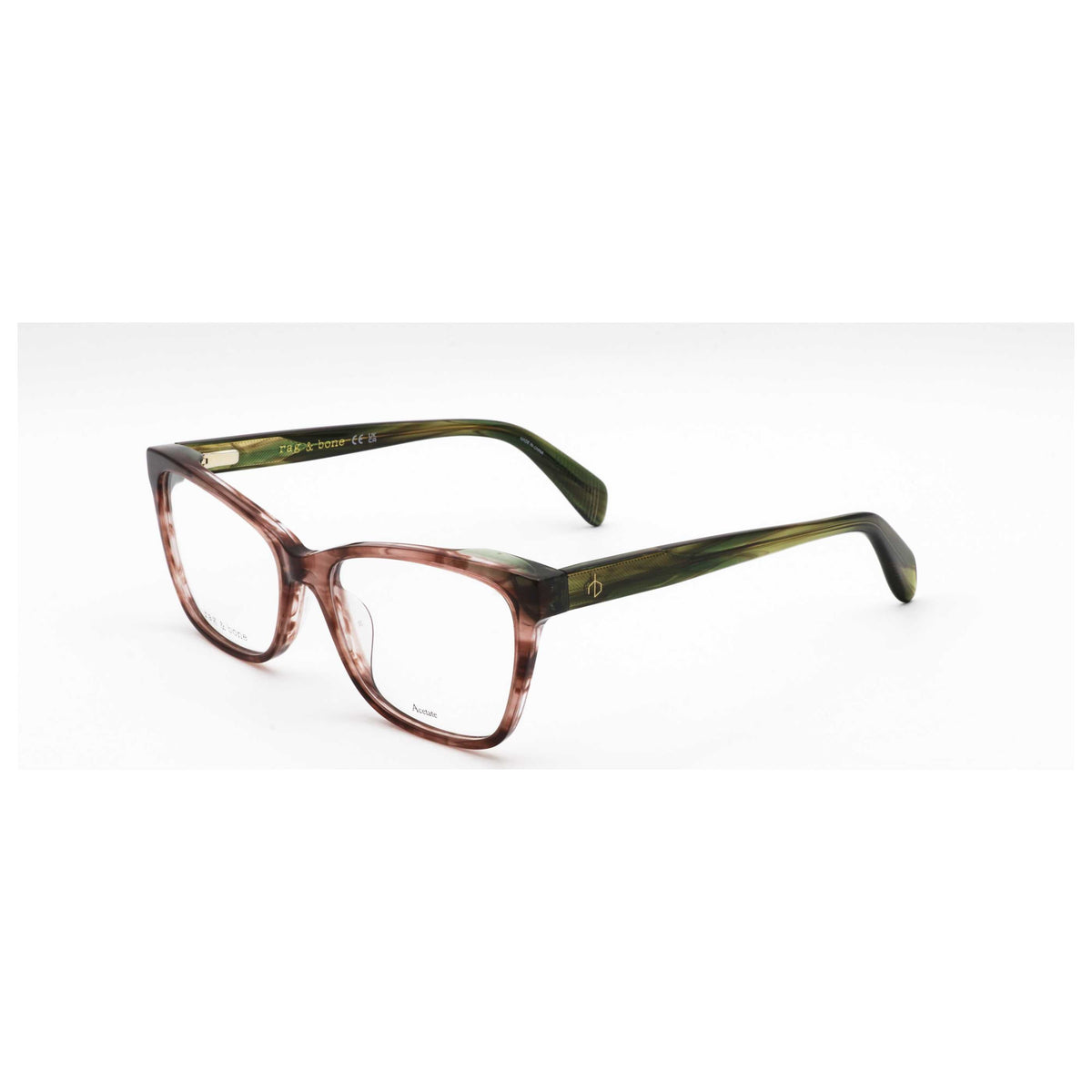Montura para gafas de mujer 54 mm color café