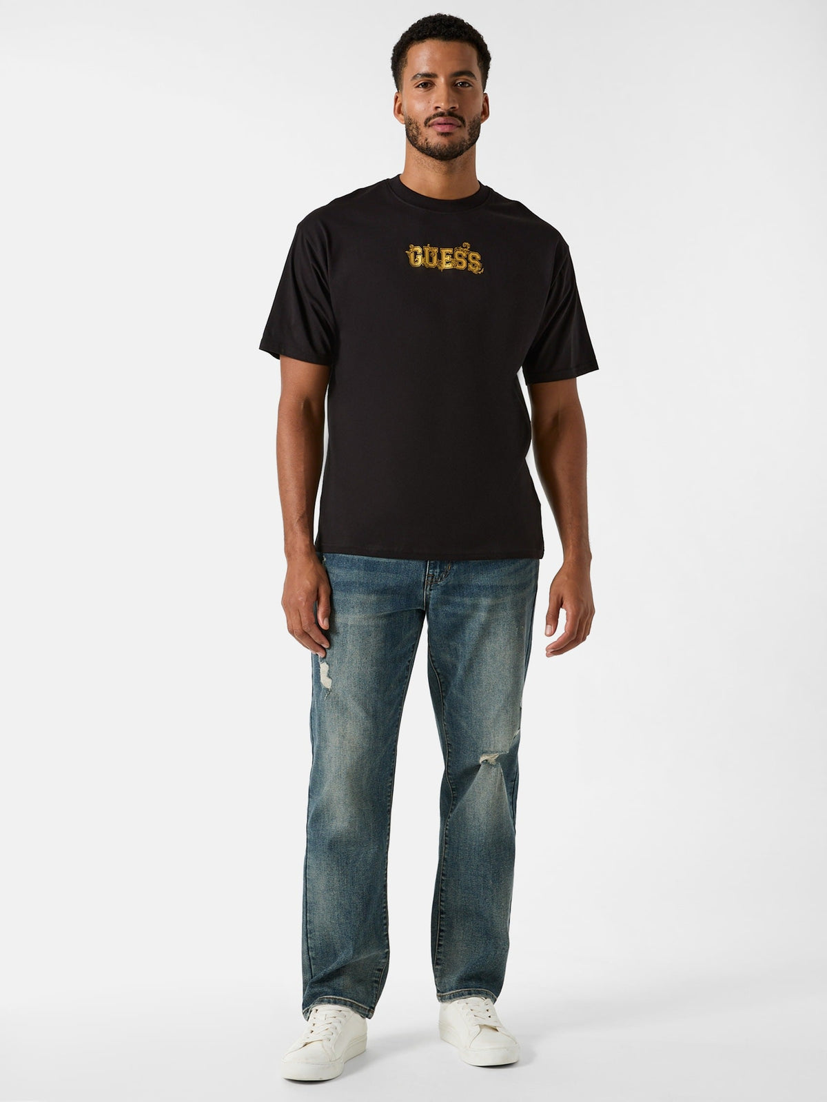 Camiseta con cuello redondo