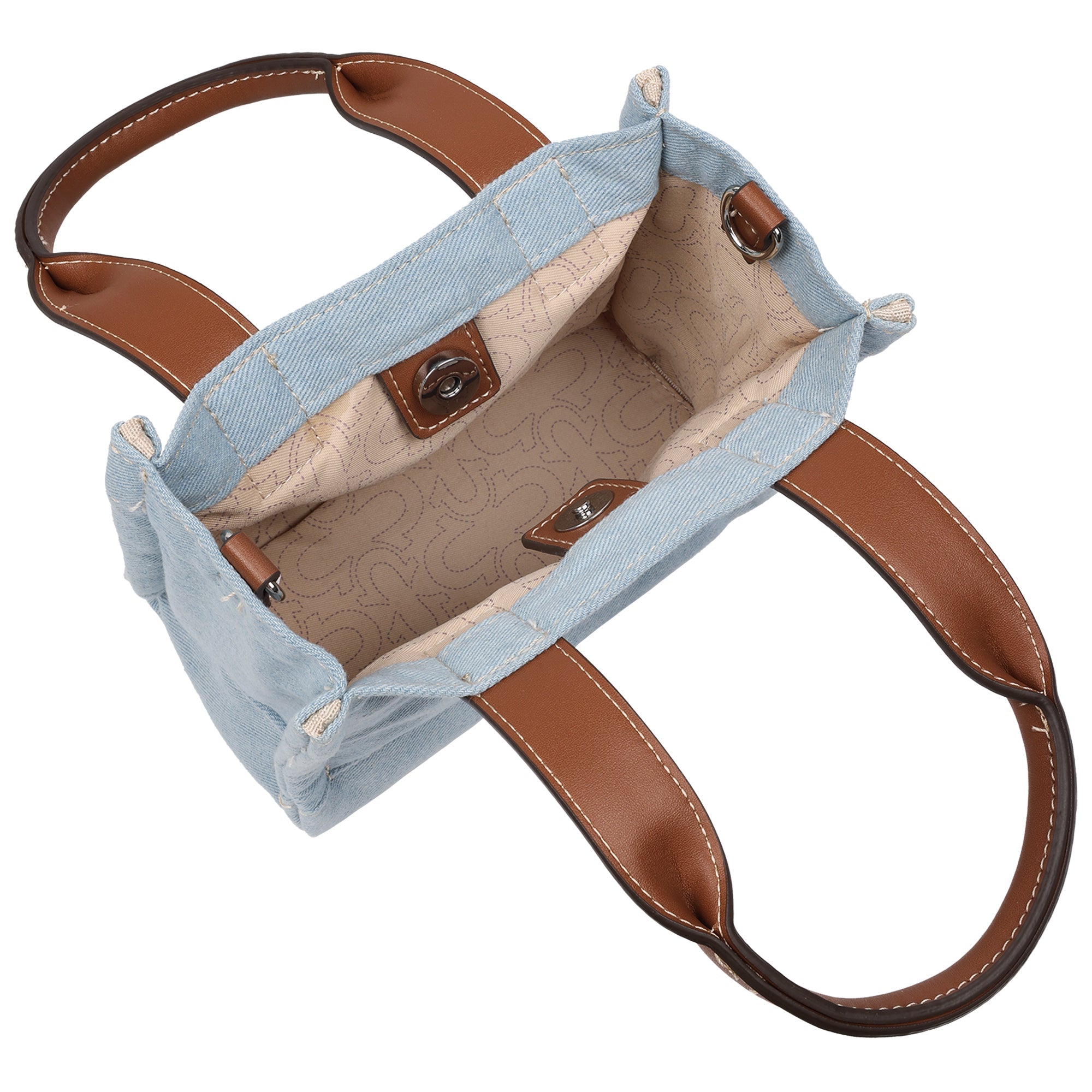 Bolso tote de mezclilla