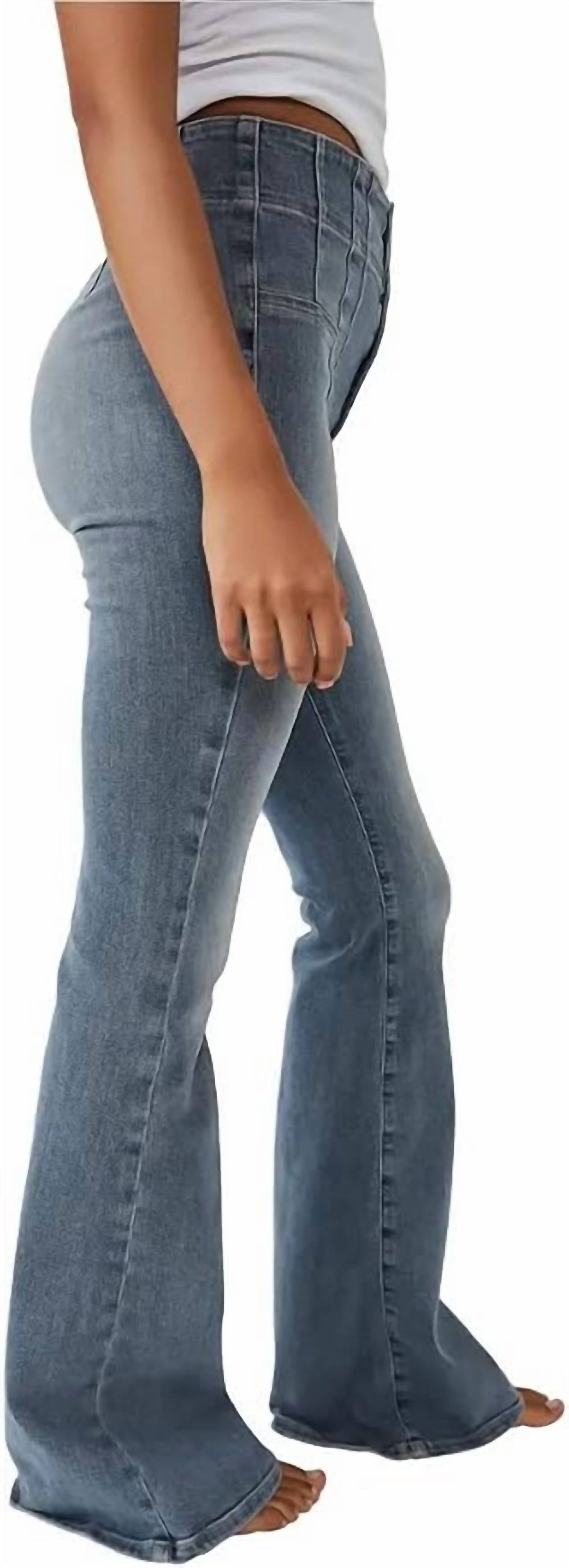 Jean color azul