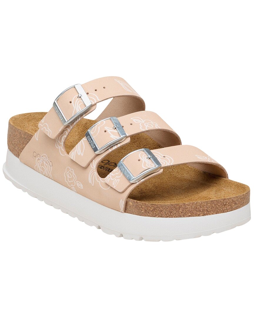 Sandalias de cuero con plataforma