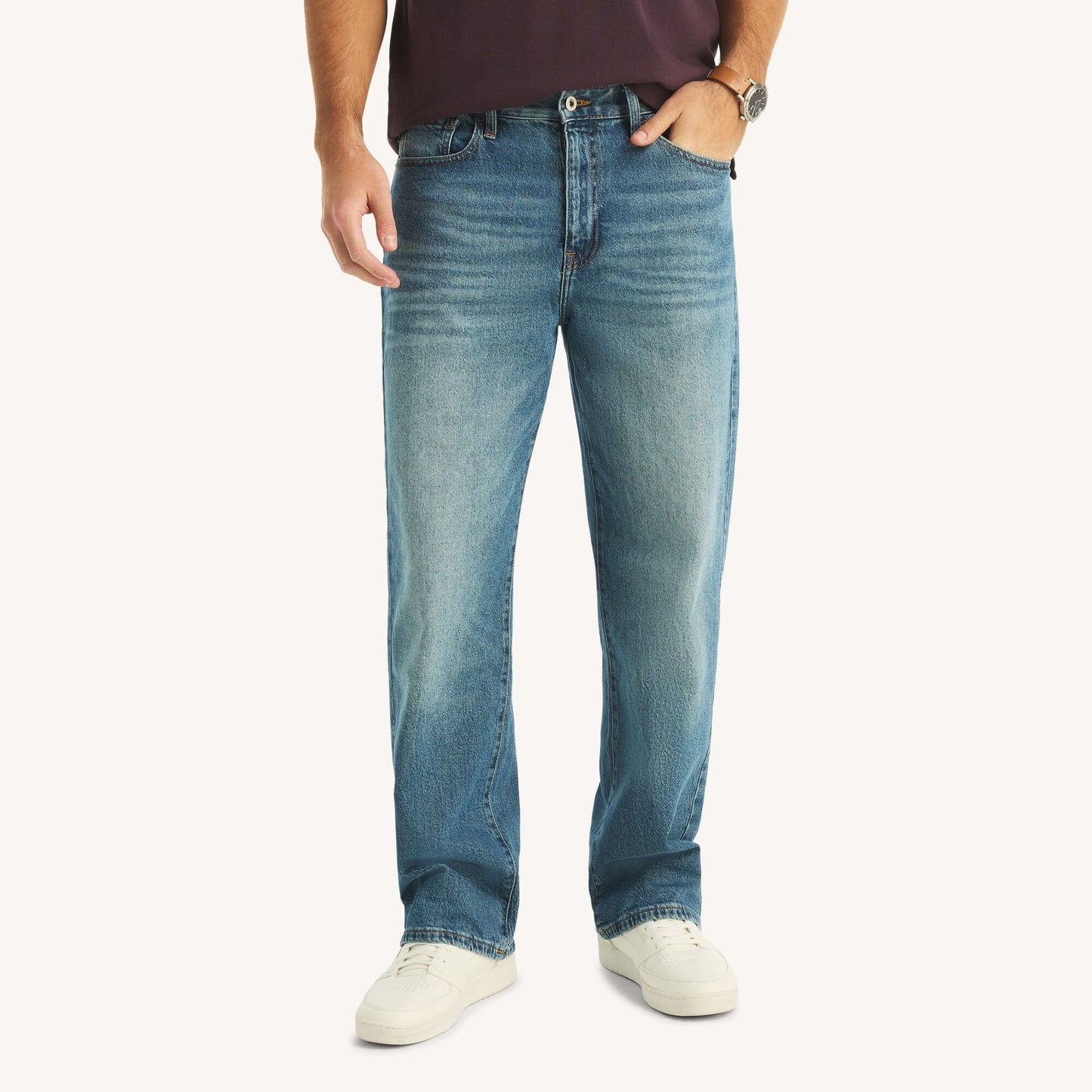 Pantalón de hombre de mezclilla