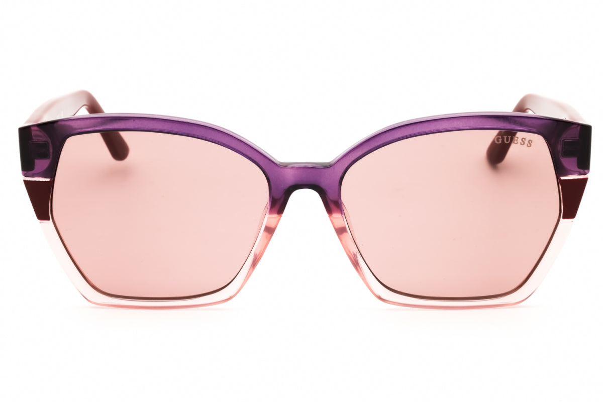 Gafas color violeta y vinotinto