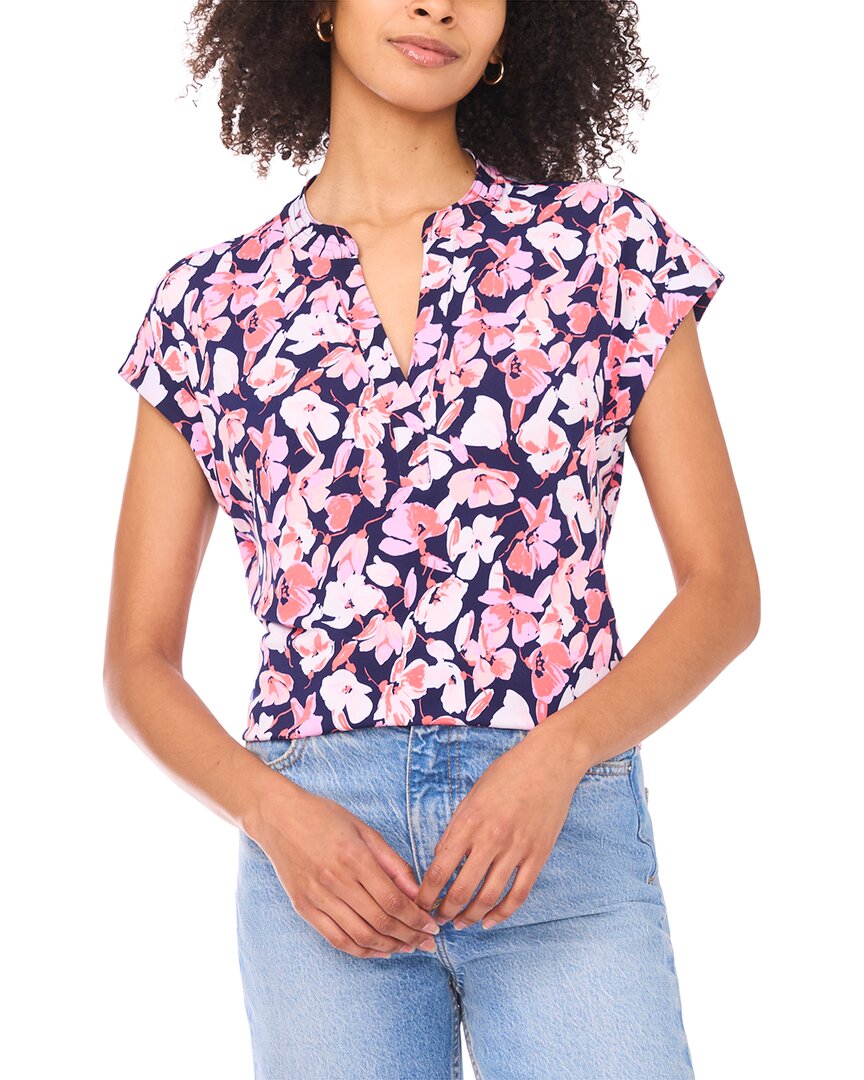 Blusa con cuello en V