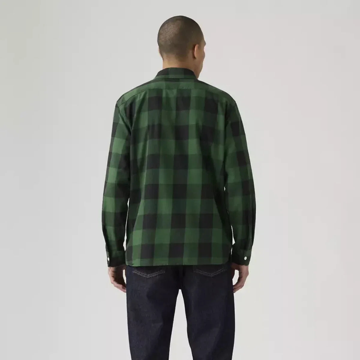 Sobrecamisa de hombre color verde