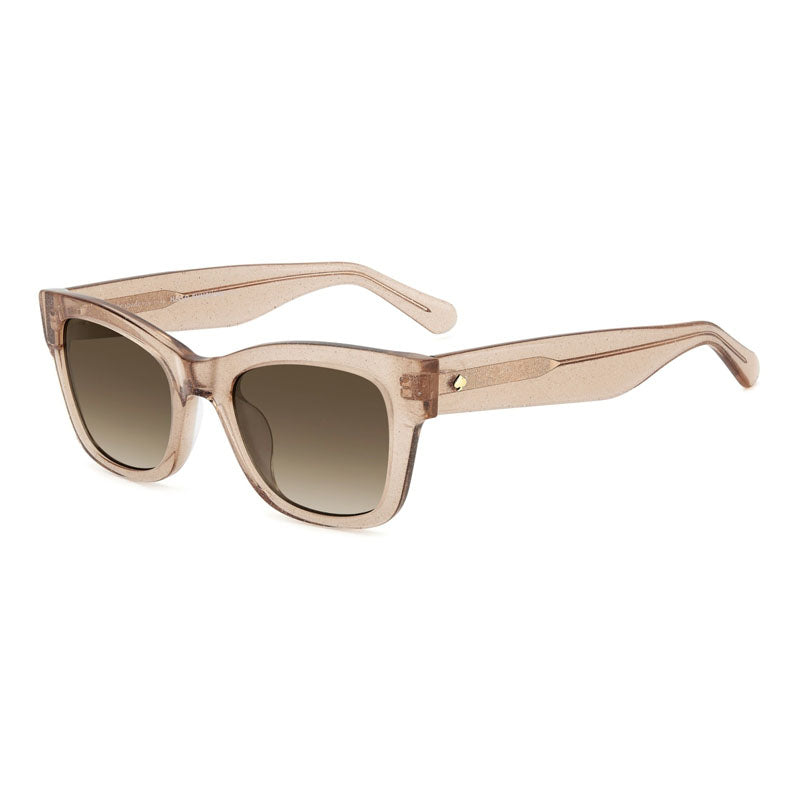 Gafas color café y rosado