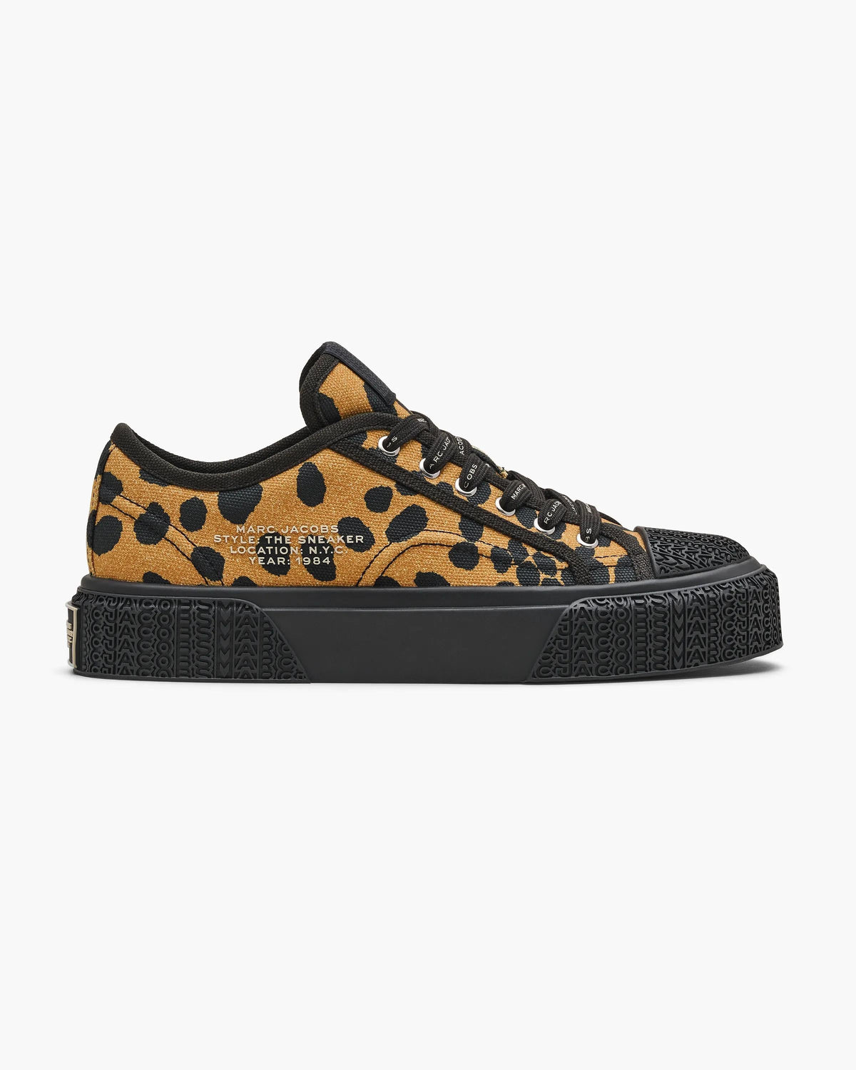 Tenis de lona con estampado