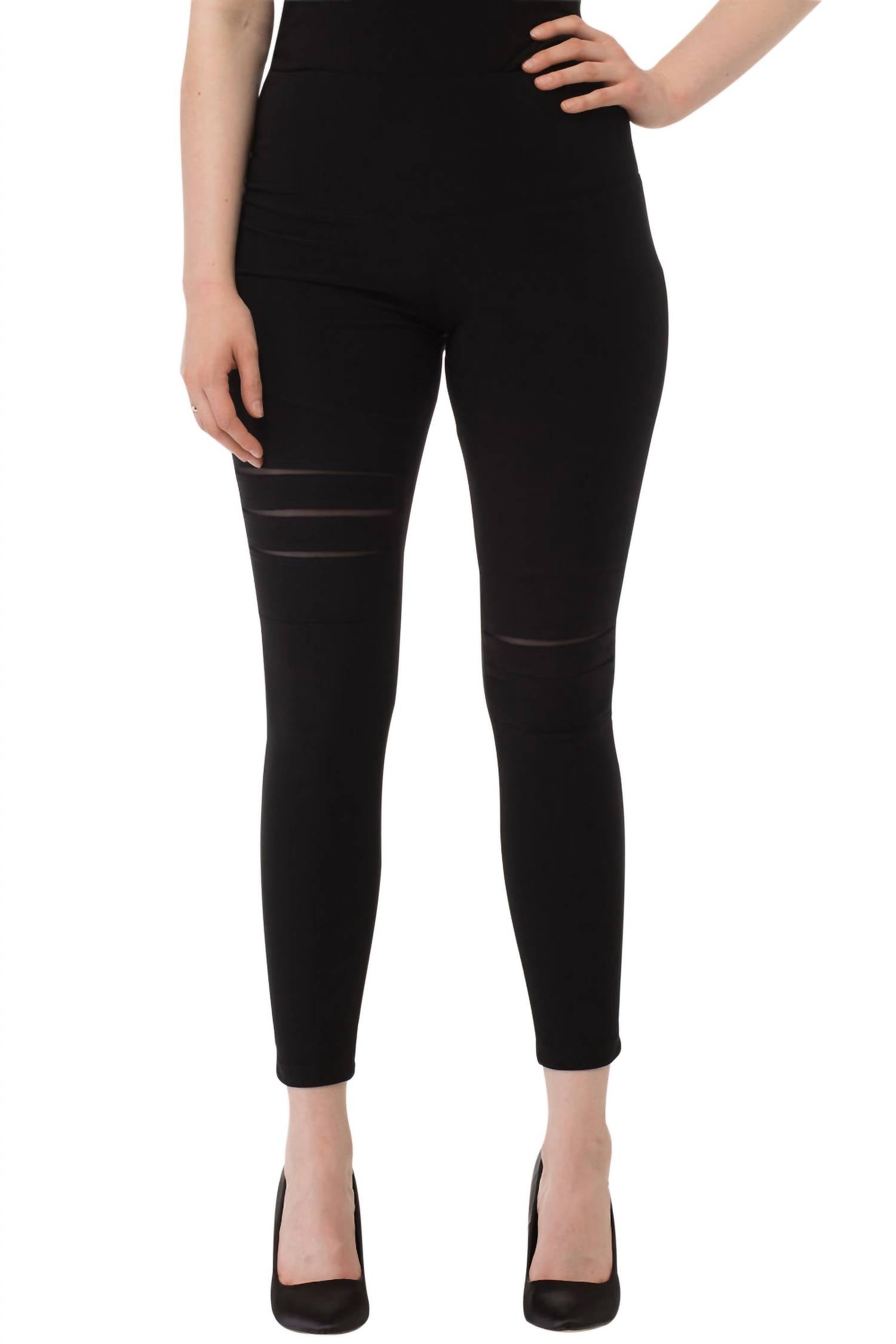 Leggings color negro