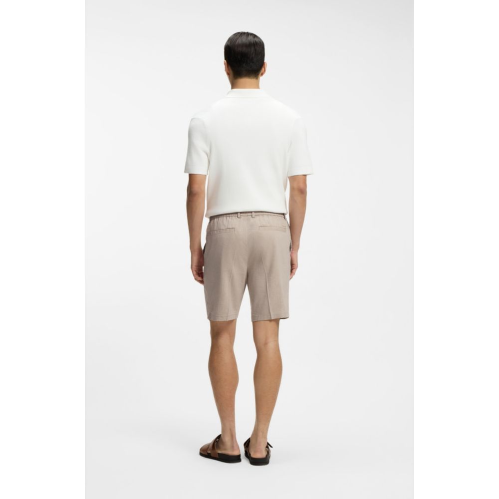 Short de mezcla de lino