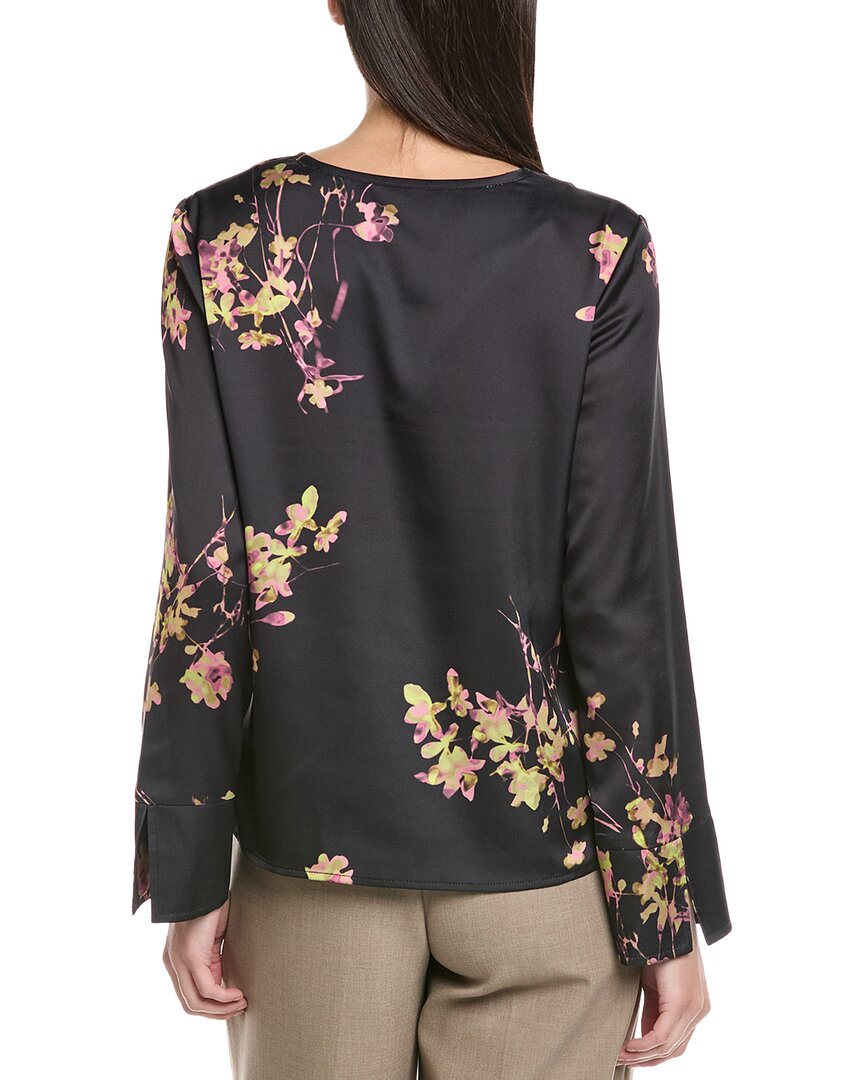 Blusa con cuello redondo