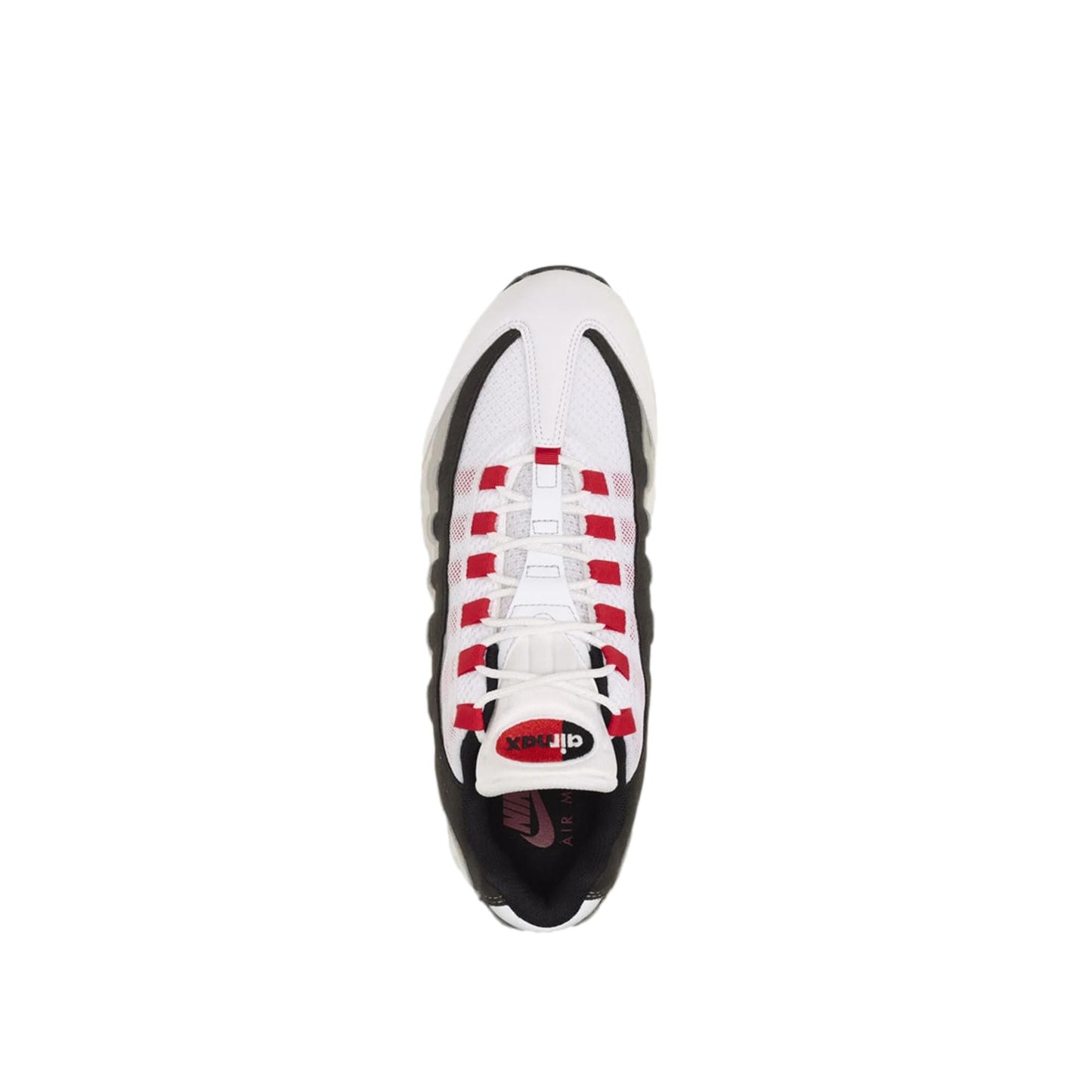 Calzado de hombre color blanco y gris y rojo