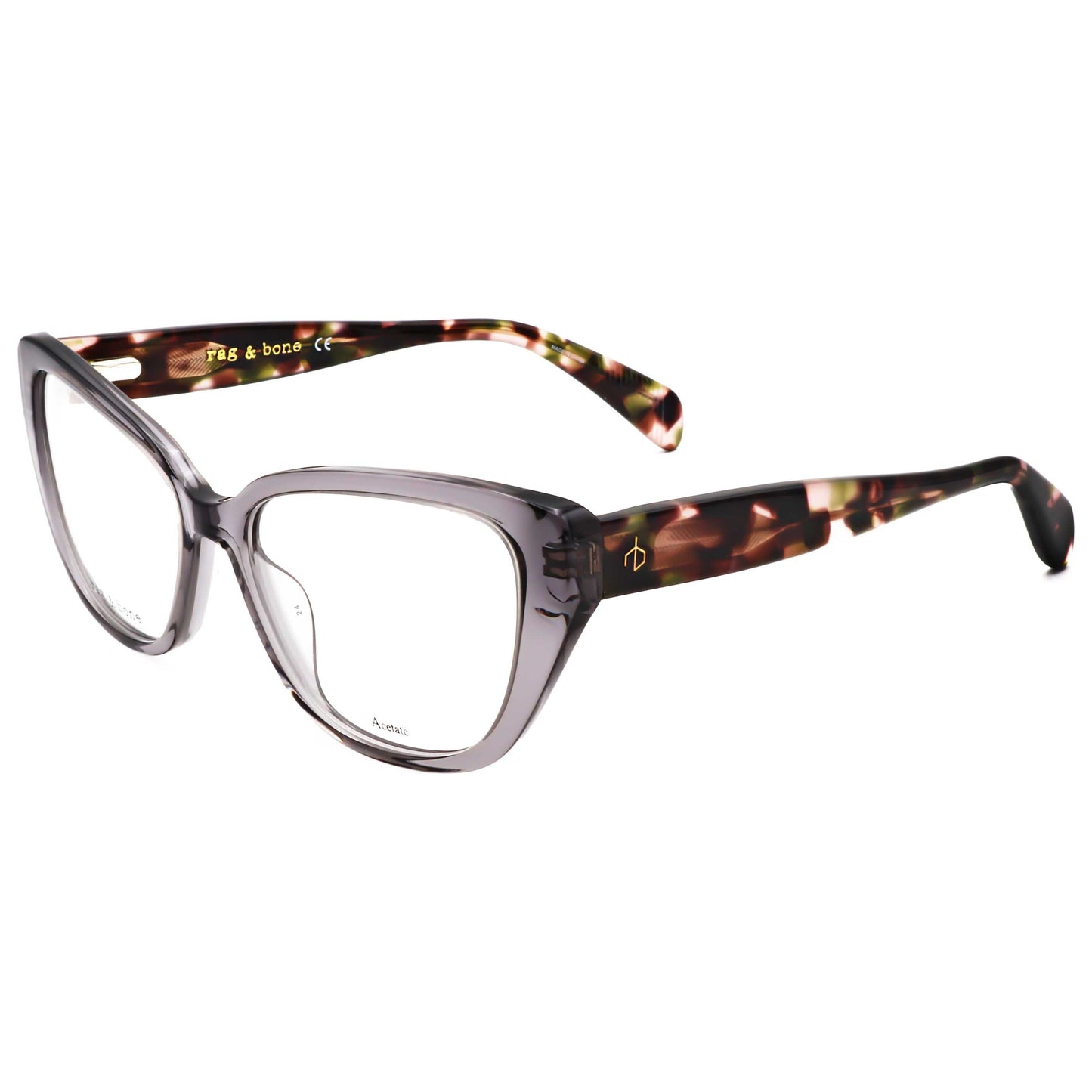 Montura para gafas de mujer 54 mm color gris