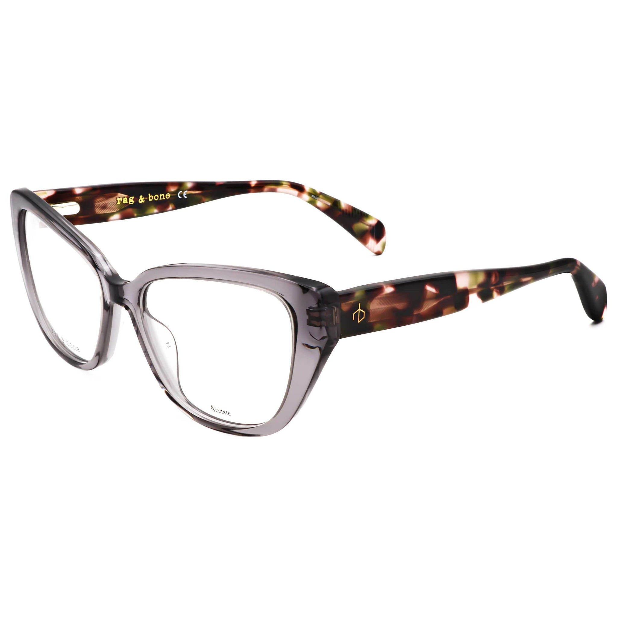 Montura para gafas de mujer 54 mm color gris