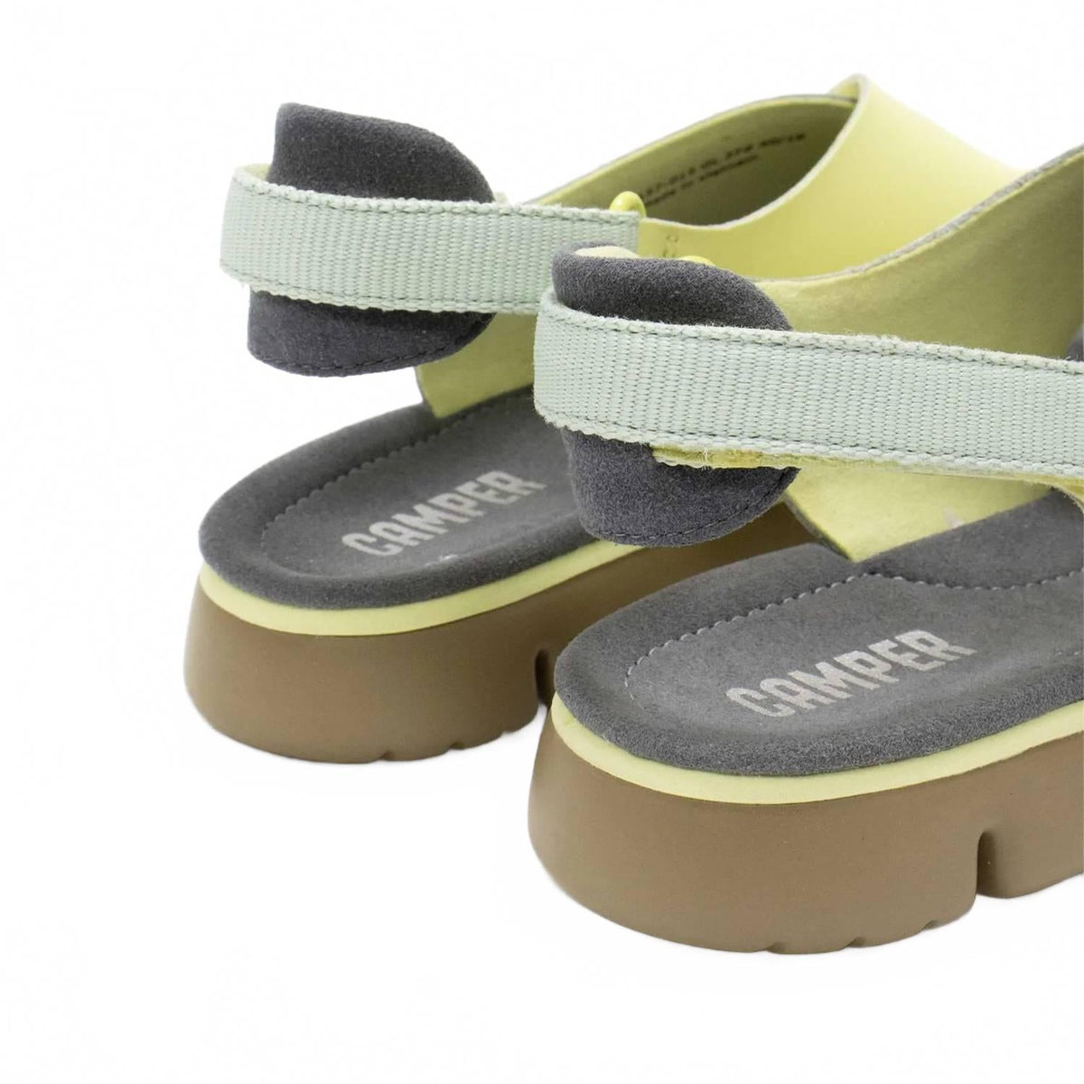 Sandalias de mujer color amarillo