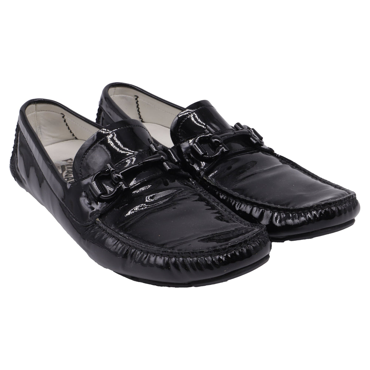 Mocasines de cuero color negro