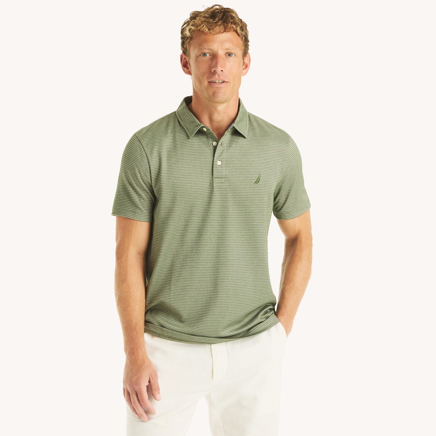 Polo de hombre a rayas