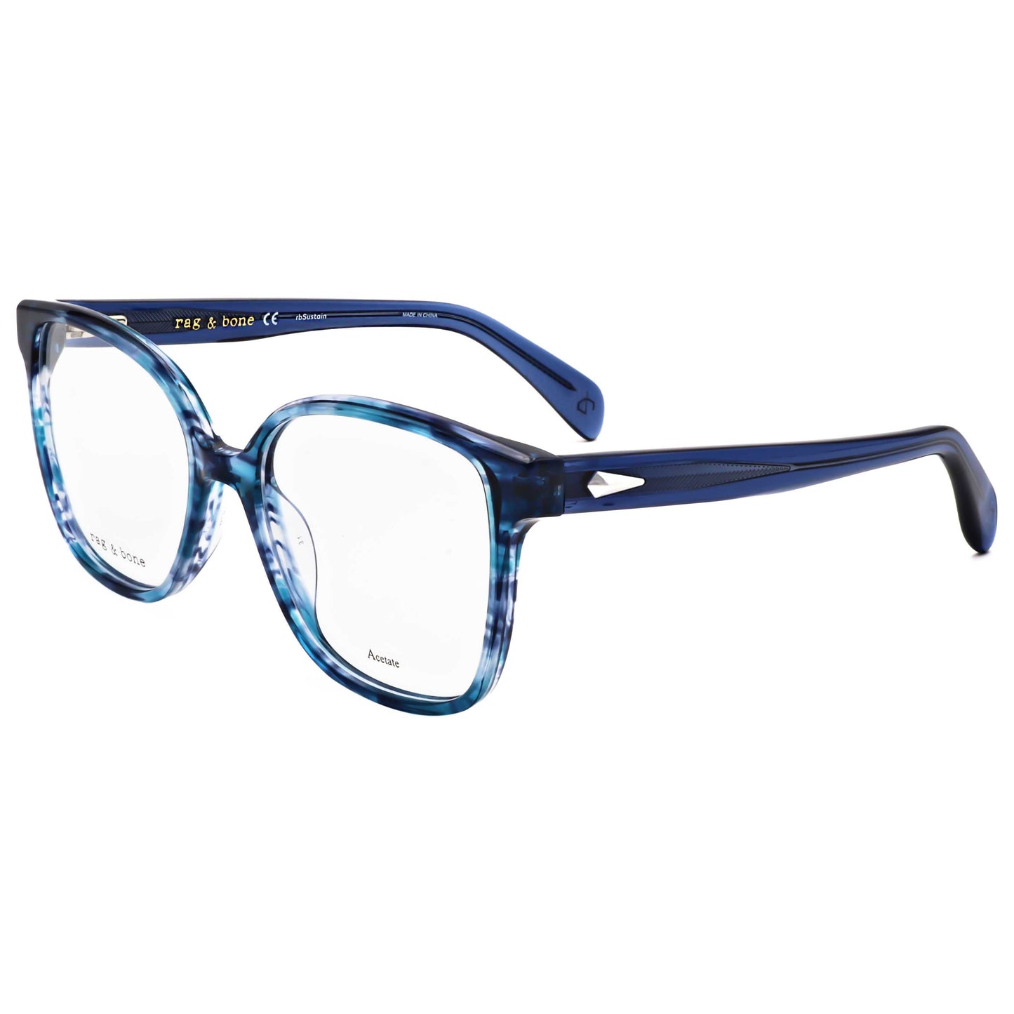 Montura para gafas de mujer 54 mm color azul