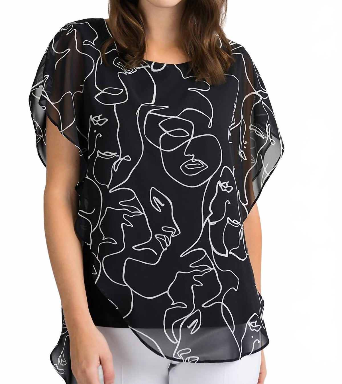Top color negro