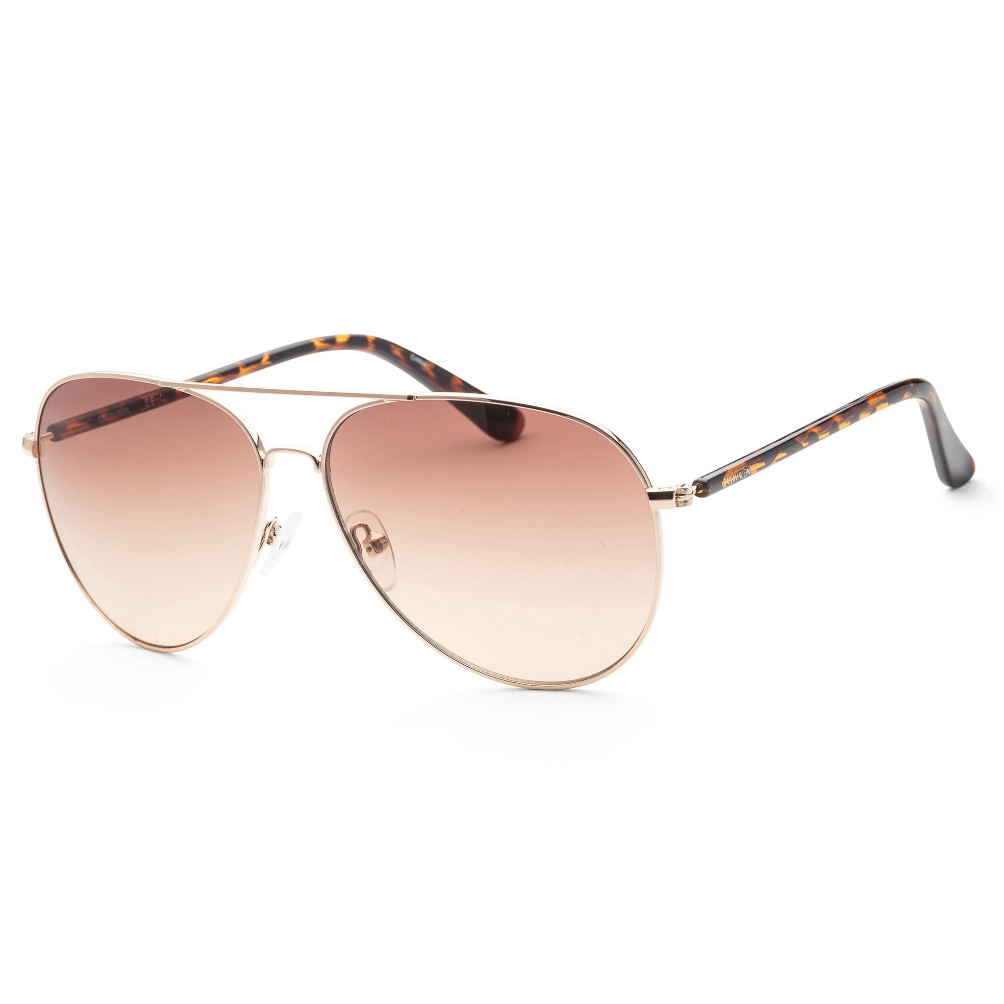 Gafas de sol unisex 60 mm color dorado