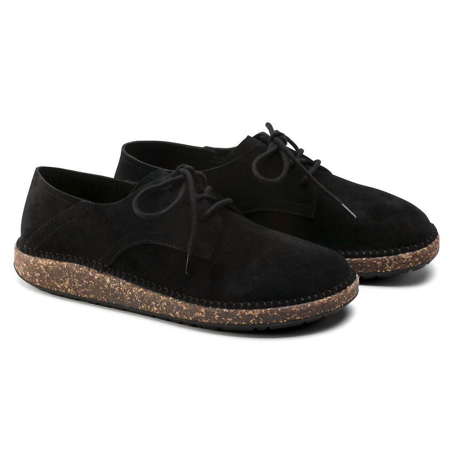 Zapatos de mujer con cordones color negro