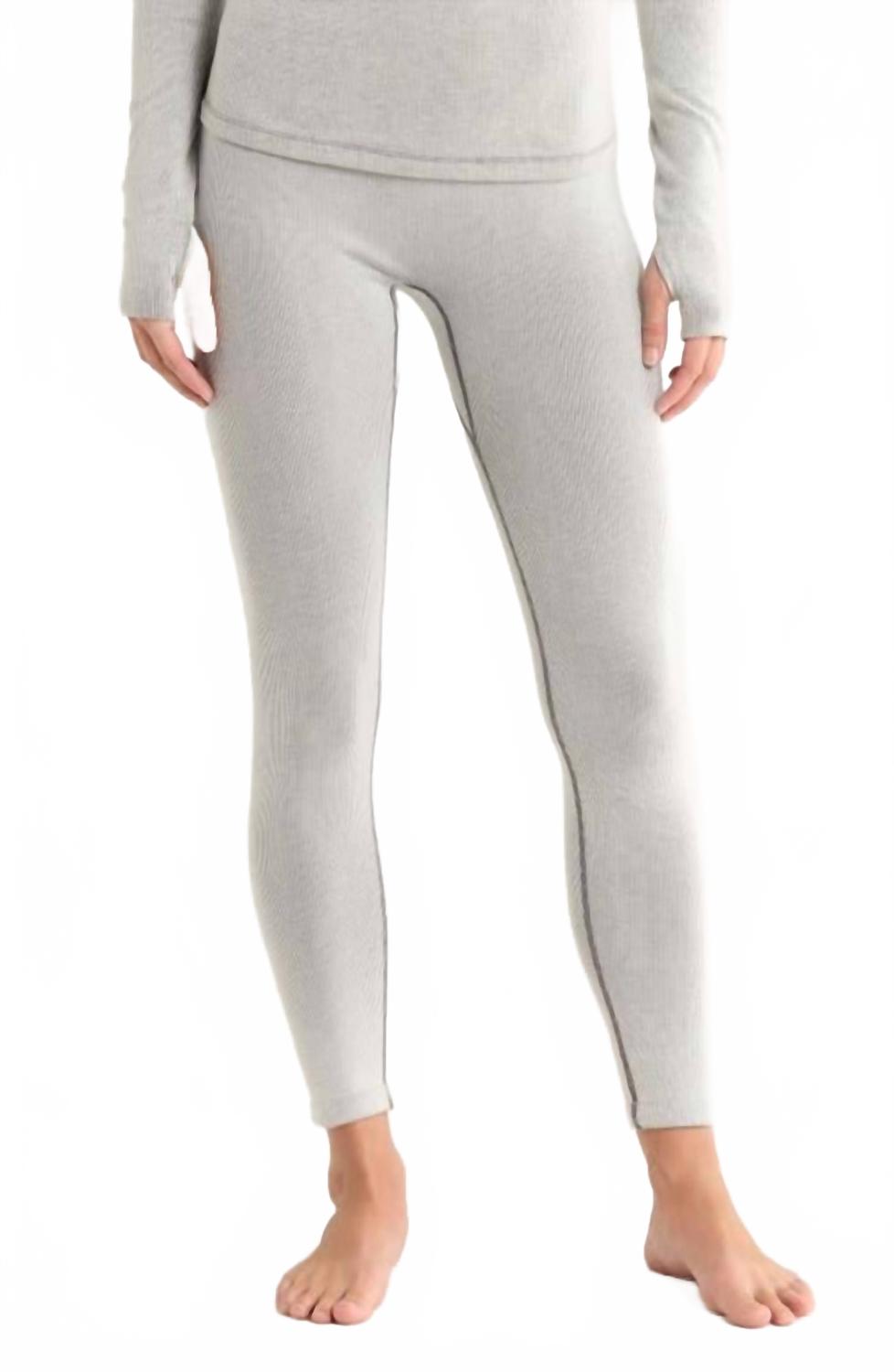 Pantalón de mujer de lana color gris