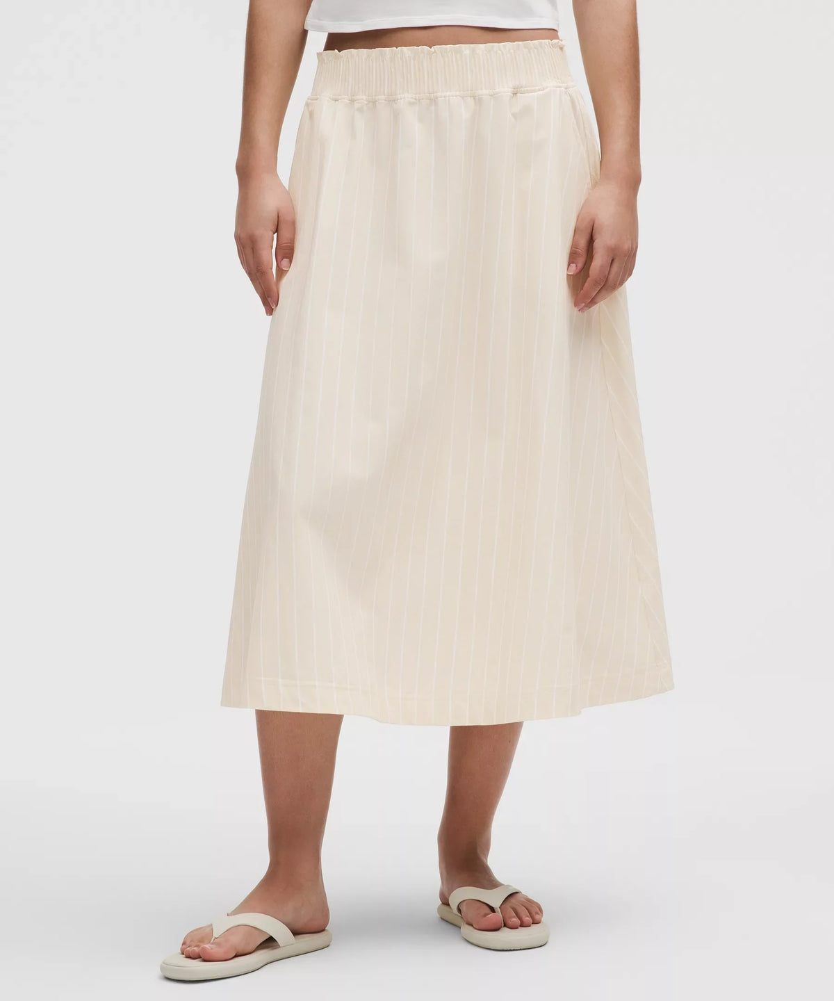 Falda midi con boleros