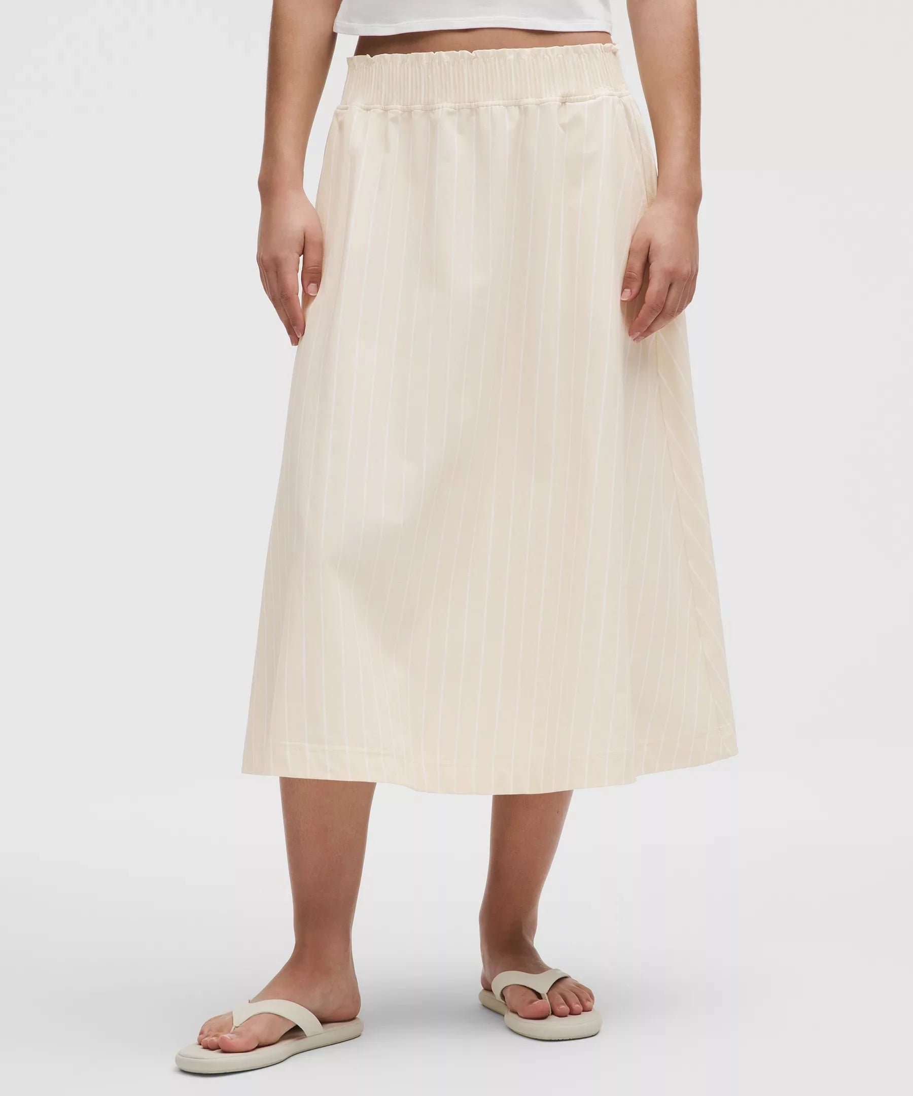 Falda midi con boleros