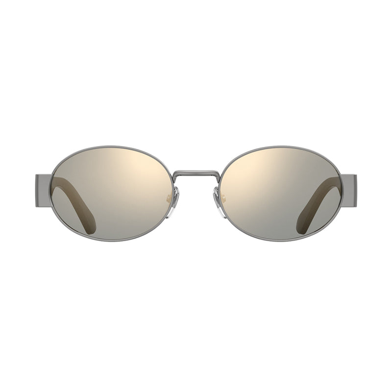 Gafas color café y marfil