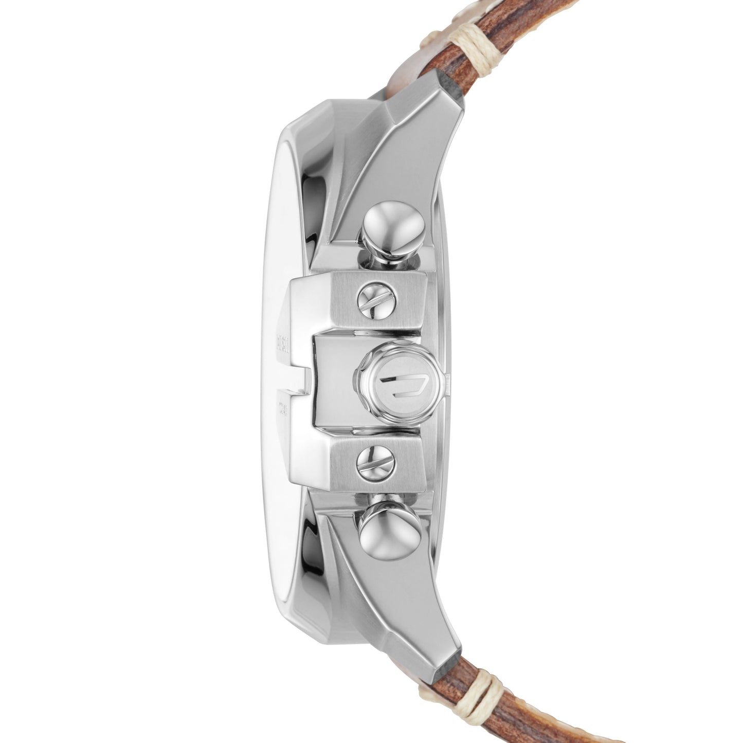 Reloj de hombre de acero inoxidable color plateado