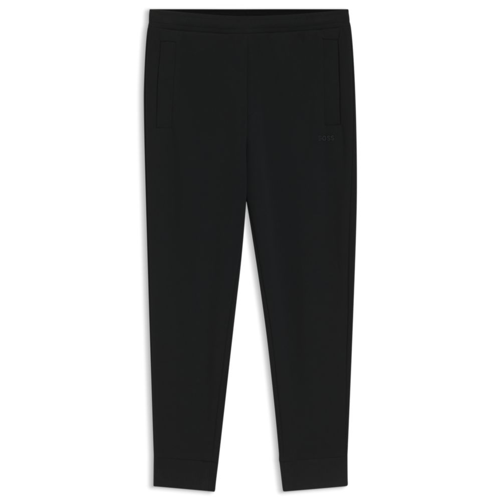Pantalón deportivo de mezcla de algodón con bordado