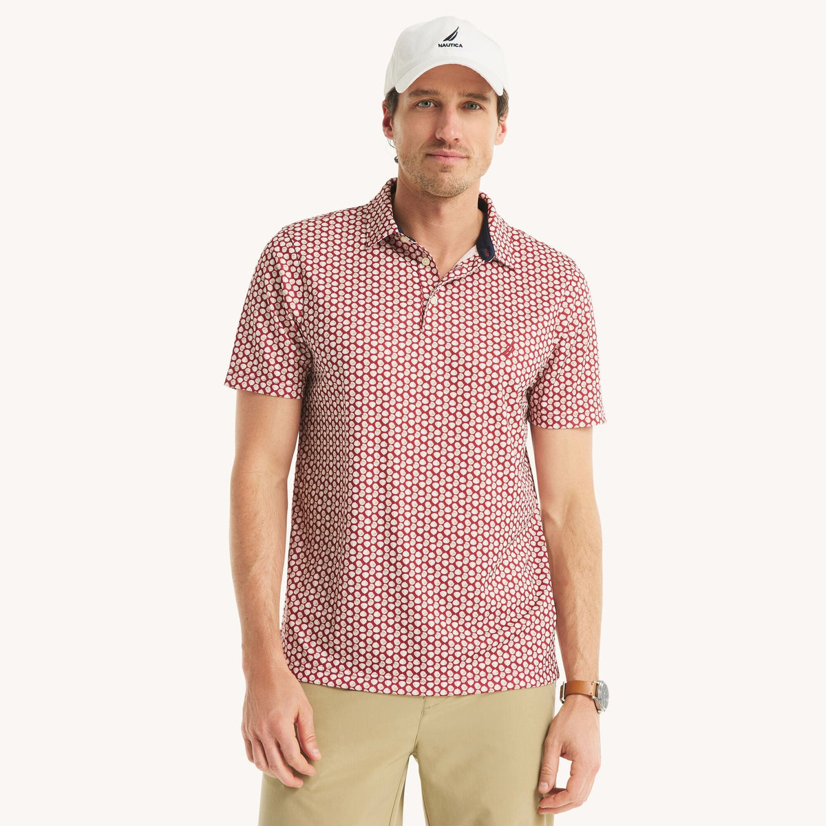Polo de hombre con estampado