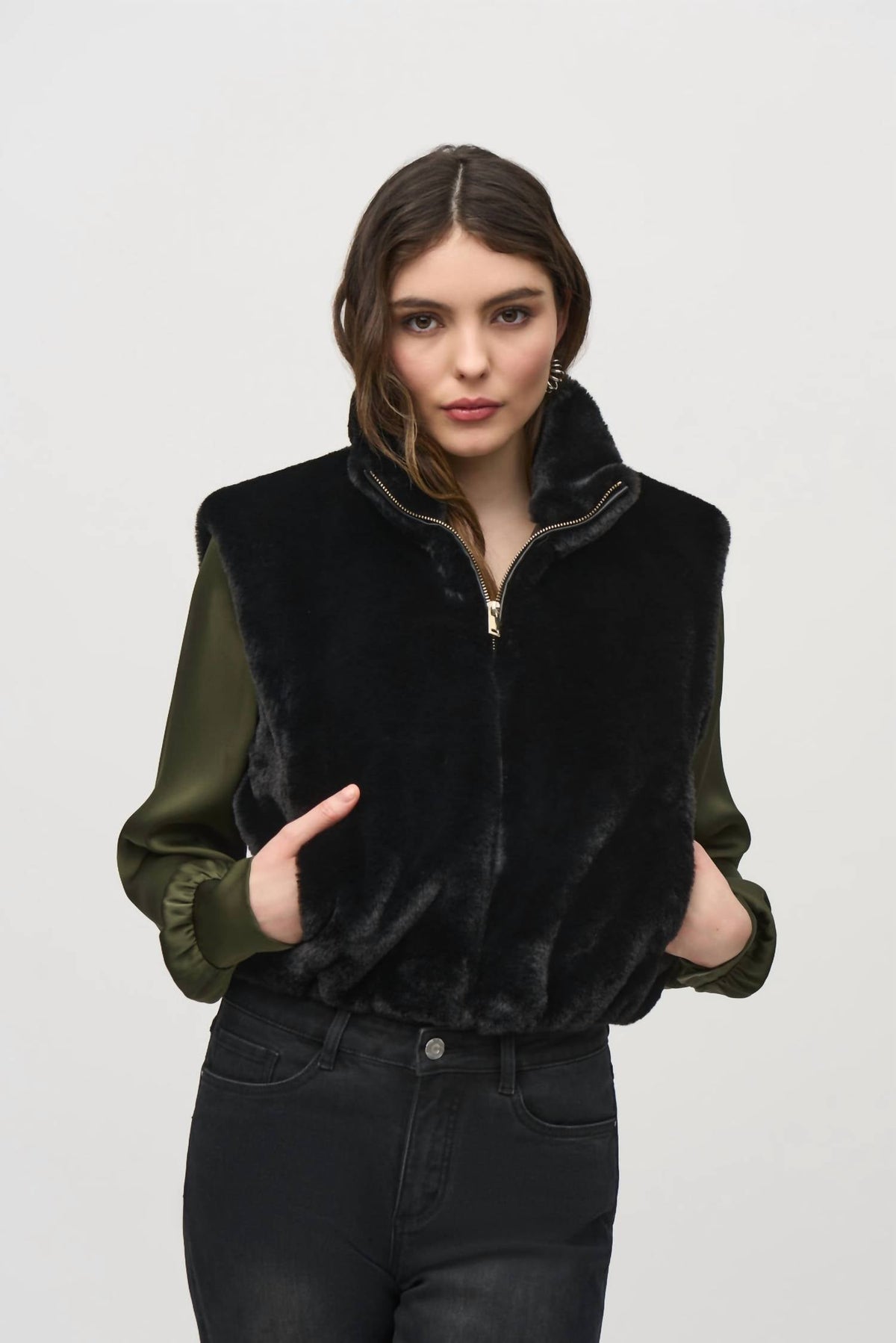 Chaleco color negro