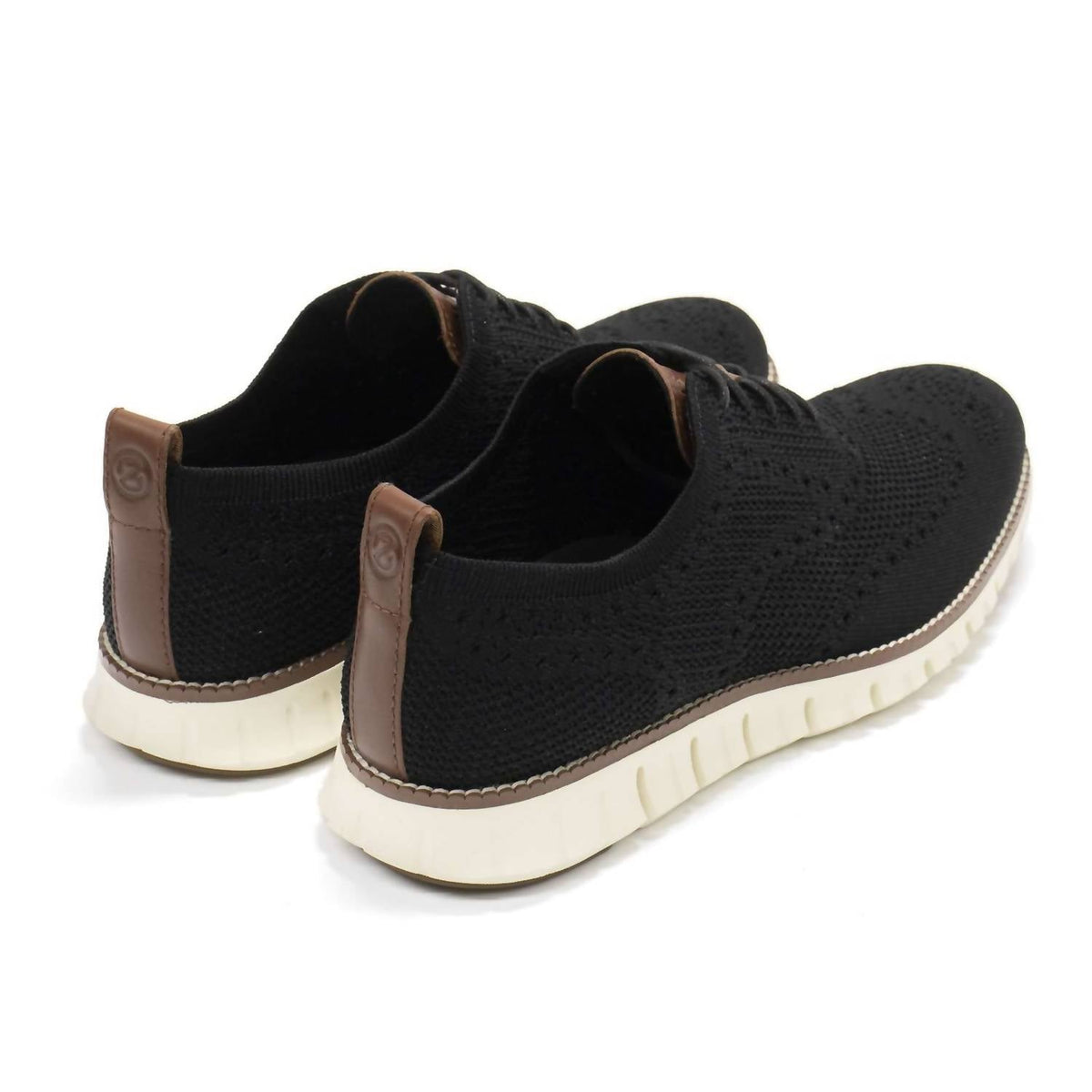 Zapatos de cordones de hombre color negro
