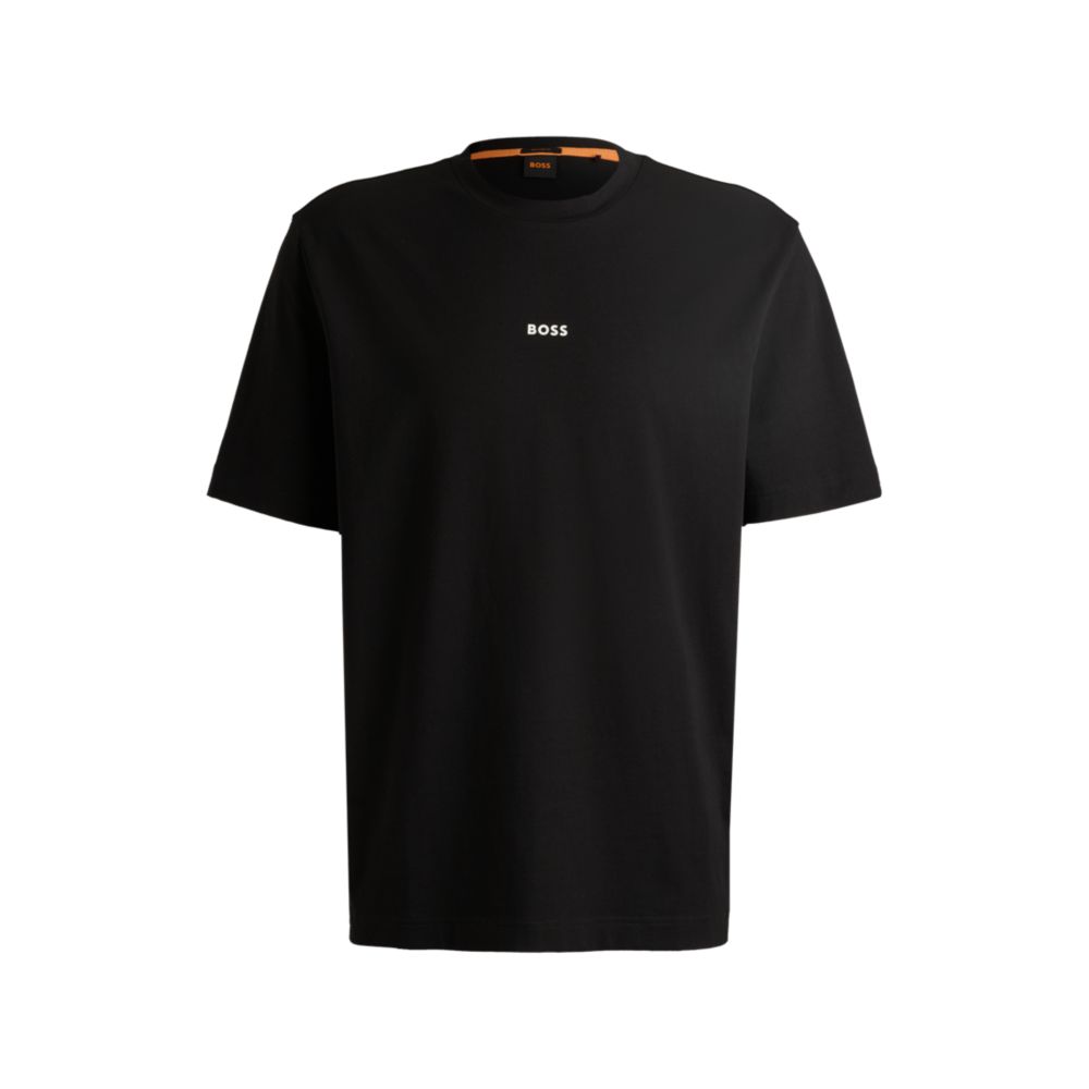 Camiseta de algodón de corte amplio
